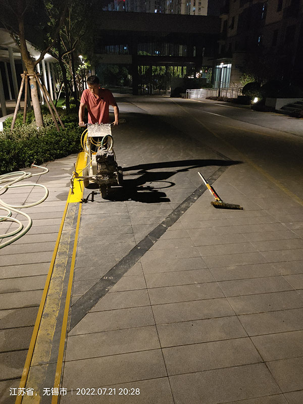 飛揚無錫道路劃線項目